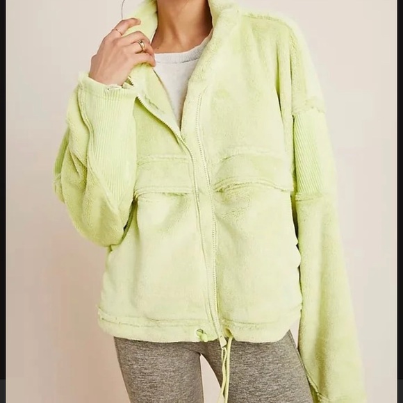 Free People Jackets & Blazers - Free People Seeing Stars Fleece